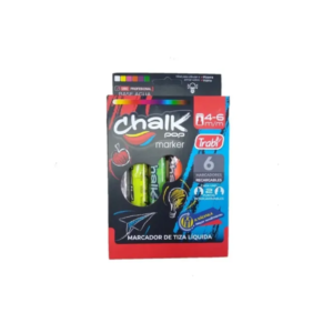 FIBRA TRABI CHALKPOP 4-6MM X6 SURTIDOS
